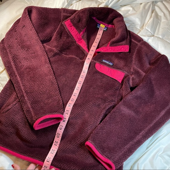 Patagonia Re-tool Snap T Pullover women's burgundy - Picture 4 of 5